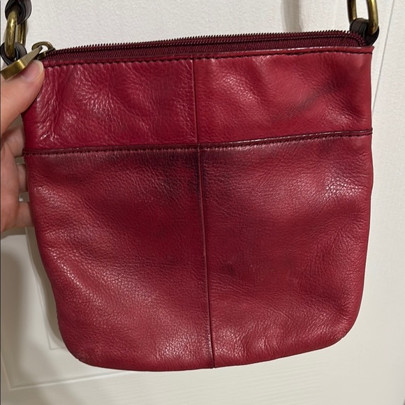 Fossil Red Crossbody Bag - Picture 4 of 5